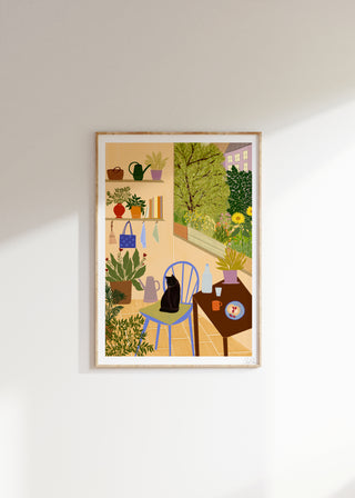 Patio Dreams Art Print
