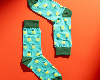 Peppy Pineapple Socks