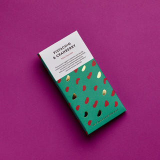 Pistachio & Cranberry Chocolate Bar