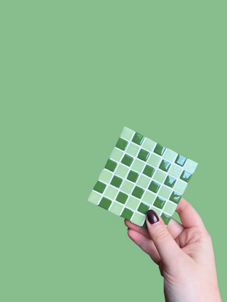 Glass Tile Coaster