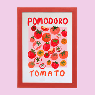 Pomodoro Tomato Art Print