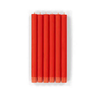 Poppy Red Dinner Candle