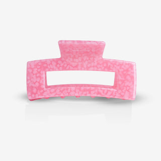 Hair Clip - Rose Pink Dot