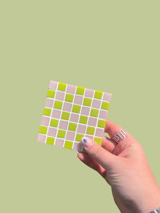 Glass Tile Coaster