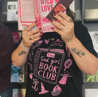 Sad girl Book Club T-shirt