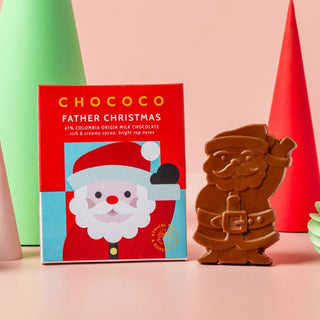 Father Christmas Milk Chocolate Bar