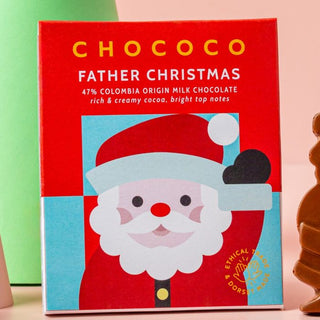 Father Christmas Milk Chocolate Bar