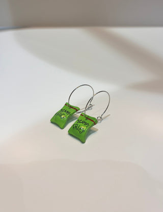 Mini Brand Charm Earrings - Scampi Fries