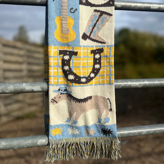 Wild West Recycled Cotton Scarf