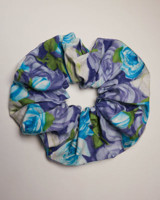 Scrunchie - Blue Floral