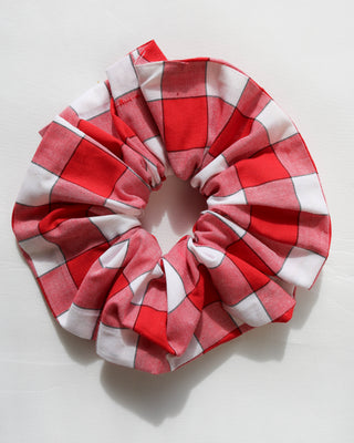 Scrunchie - Red gingham