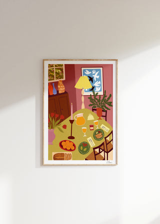 Slow Mornings Art Print