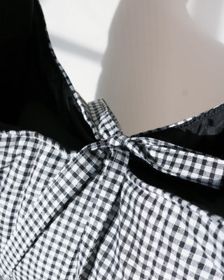 Sonia bag - Black gingham
