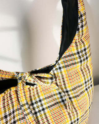 Sonia bag - Yellow tartan