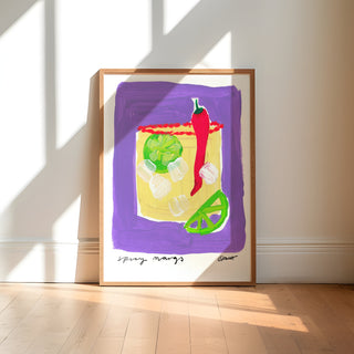 Spicy Margs Print