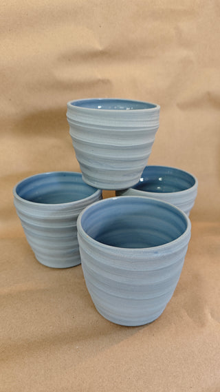 Dark Blue Spiral Cup