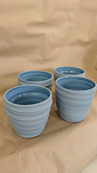 Dark Blue Spiral Cup