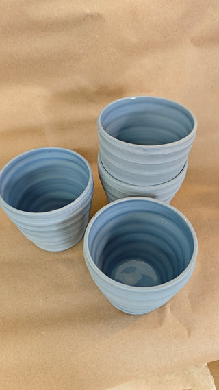 Dark Blue Spiral Cup