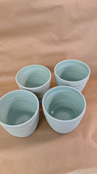 Light Blue Sprial Cup
