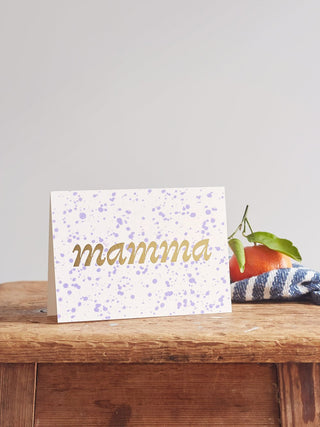 Mamma Splatter Card