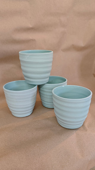 Light Blue Sprial Cup