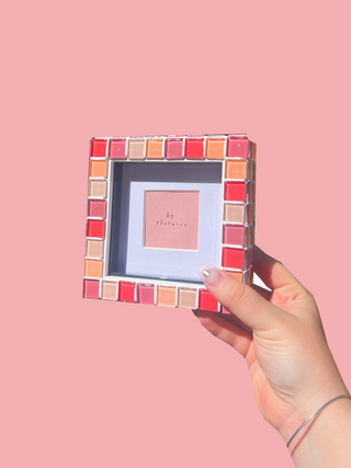 Confetti Glass Tiled Picture Frame - Sunset