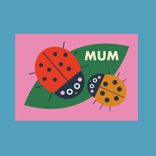 Ladybird Mum Card