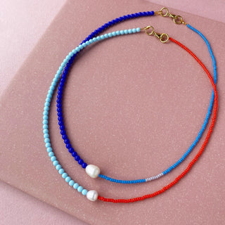 Two Tone Choker Necklace