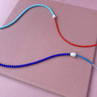 Two Tone Choker Necklace