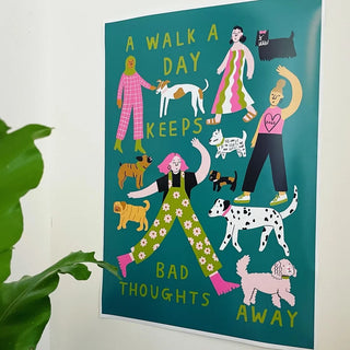 Walk a Day A4 Print