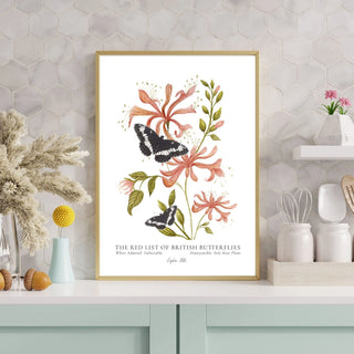 British Butterfly Greetings Card