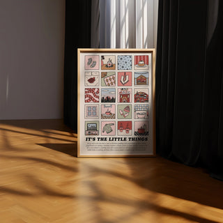 It's The Little Things Print - Winter Edition