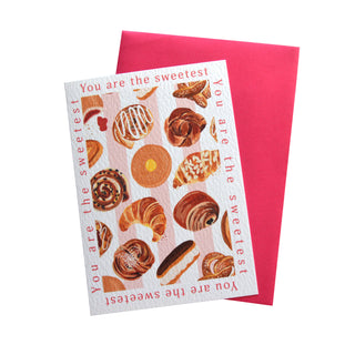 You are the sweetest Bakery card